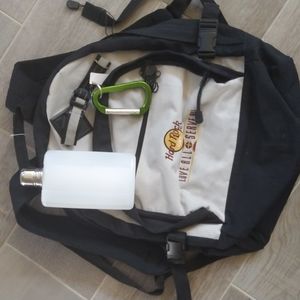 New Genuine Collectible Hard Rock Cafe Backpack 🎒 with Bonus Gifts